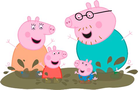 Peppa Pig Family PNG Images Transparent Background | PNG Play