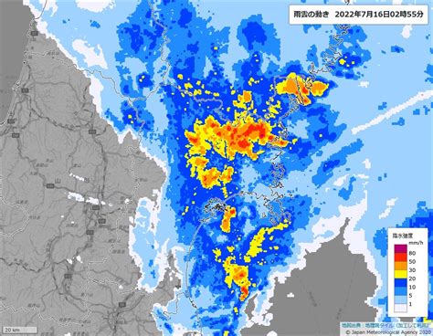 荒木健太郎 On Twitter 宮城県で水害の危険度が極めて高くなっています．松島町全域には警戒レベル5の「緊急安全確保」が発令されて