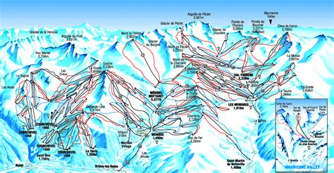 Meribel Village Ski Resort France Ski Line