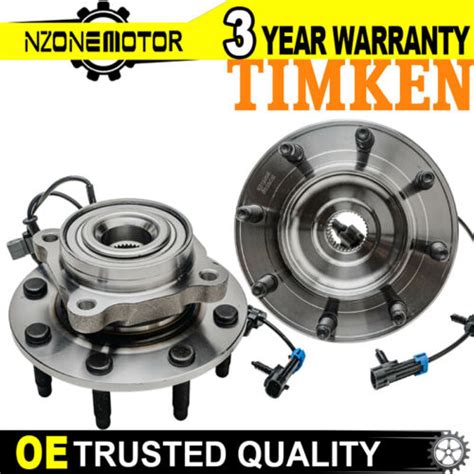 Timken Front Wheel Bearing Hub For Chevy Silverado GMC Sierra 2500 3500