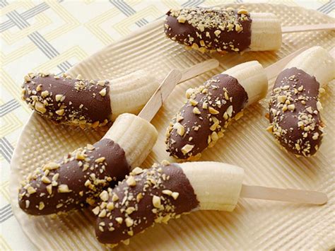 Chocolate Covered Banana Pops Recipe Ellie Krieger Food Network