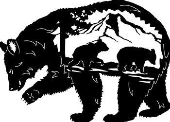 Free Bear Silhouette, Download Free Bear Silhouette png images, Free ...