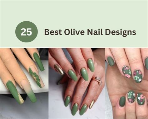 Get Ahead Of The Trend With These Stunning Green Nails Design Ideas For