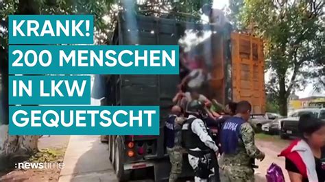 Dramatische Rettungsaktion In Mexiko Knapp Fl Chtlinge Aus Lkw