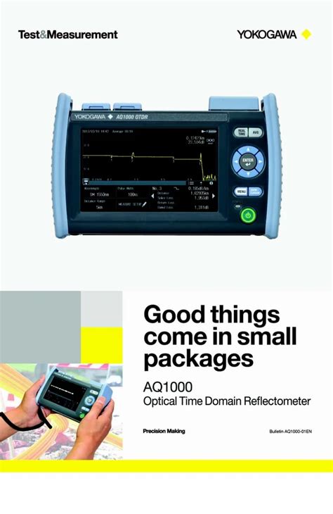 Aq1000 Yokogawa Otdr At Rs 95000 OTDR In New Delhi ID 2852036792573