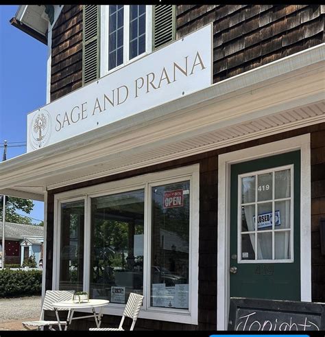 SAGE AND PRANA Updated January 2025 419 Main St Center Moriches