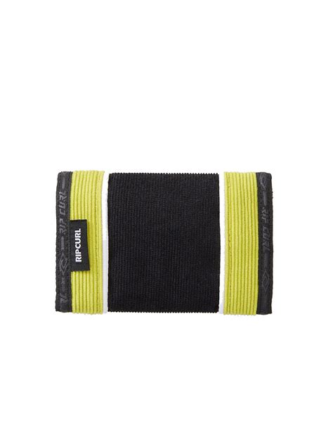 Rip Curl Archive Cord Surf Polyester Wallet Neon Lime Men Ebay