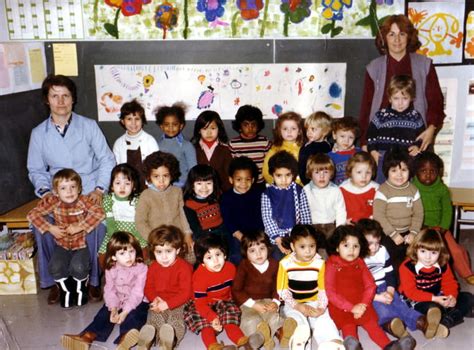 Photo de classe Petite ou moyenne section école montédour de 1979