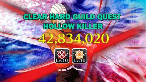 CLEAR HARD GUILD QUEST HOLLOW KILLER YouTube