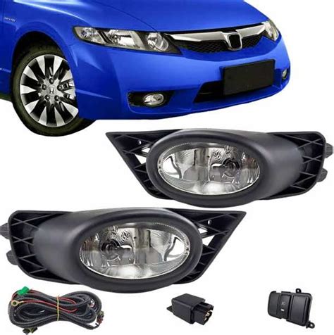 2008 Honda Civic Front Bumper With Fog Lights