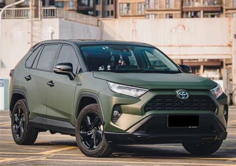 Toyota Rav4 Color Change Satin Army Green INEWS