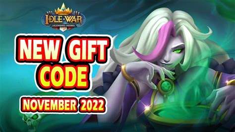 Idle War New Redeem Code Idle War Legendary Heroes New Gift Code