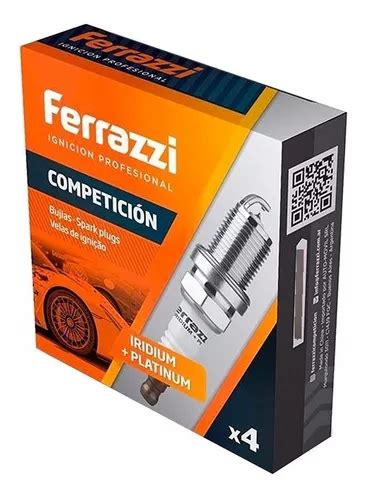 Kit Bujias Ferrazzi Iridium Platino P Vw Gol Power