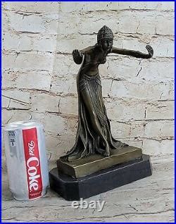 Art D Co Russe Danseurs Bronze Statue Demetre Chiparus Nouveau