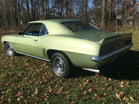 Beautiful Frost Green Four Speed Big Block Camaro Ss Classic