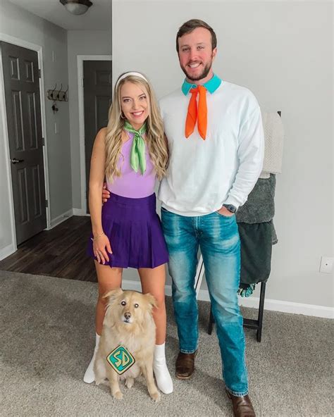 Daphne Fred And Scooby Doo Trendy Halloween Costumes Cute Couple Halloween Costumes Classy