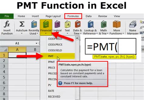 PMT Function in Excel (Formula, Examples) | How to use PMT?