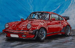 Porsche 911 Painting at PaintingValley.com | Explore collection of ...