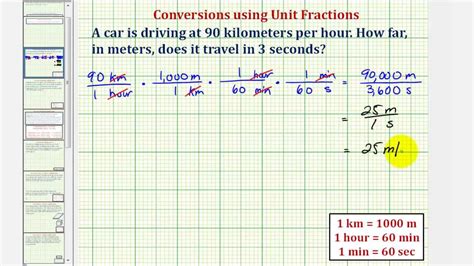 Convert Km Per Hour Into Meter Per Second