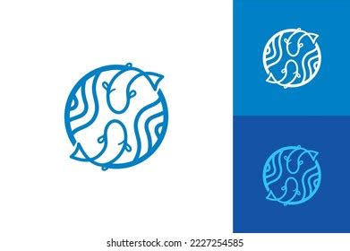 World Fish Logo Design Ideas Stock Vector (Royalty Free) 2227254585 ...