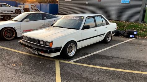 My AA63 Toyota Carina Drifting At Teeside YouTube