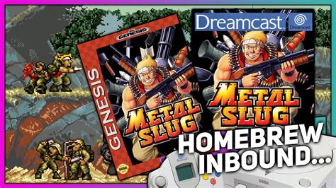 New Metal Slug For Sega Genesis Dreamcast And Atari Ste Youtube