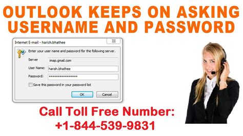 Microsoft Outlook Keeps Asking For Password Call 1 844 539 9831 Outlook Tech Support