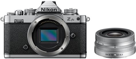 Nikon Z fc Kit 16-50mm argent au meilleur prix sur idealo.fr