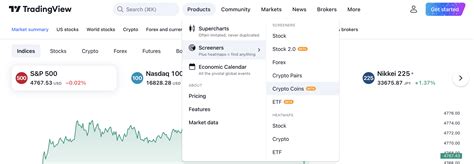 What is the Crypto Coin Screener? — TradingView