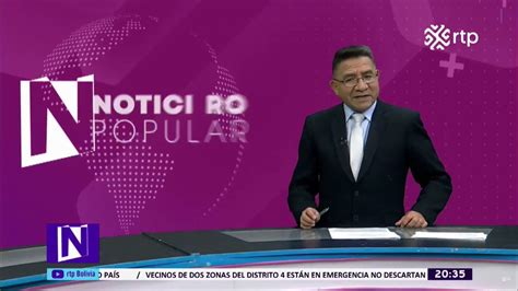 RTP Bolivia On Twitter NoticieroPopular El Ministro De Gobierno