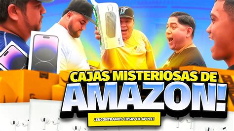 ABRIENDO CAJAS MISTERIOSAS DE AMAZON AirPods iPhones bocinas y más