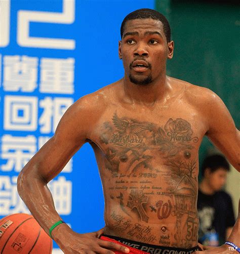 Kevin Durant Tattooed Tupac S Entire Dang Face On His Leg Sbnation