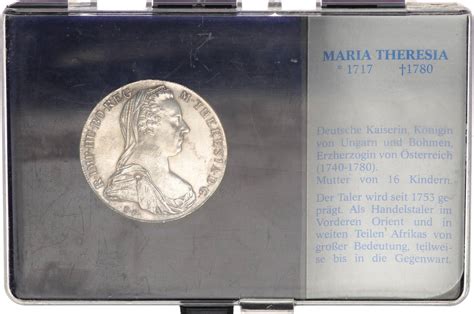 Österreich Römisch Deutsches Reich 1 Taler 1780 Maria Theresia im