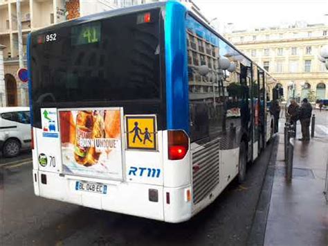 Sound Bus Mercedes Benz Citaro N De La Rtm Marseille Sur Les