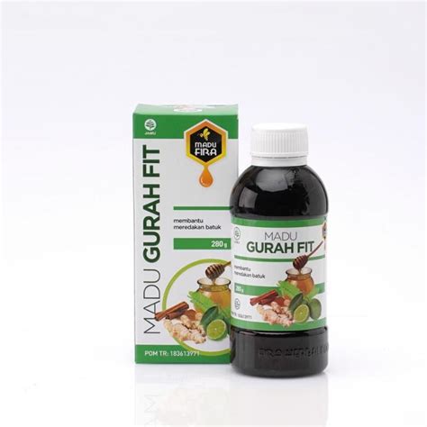 Madu Gurah Fit Original Untuk Flu Batuk Sakit Tenggorokan Obat