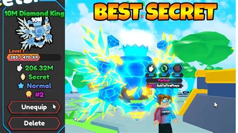 GOT THE 10M DIAMOND KING SECRET In Tapping Legends X I Roblox YouTube