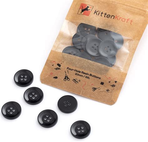 Kitten Kraft 20mm Buttons 4 5 Inch 32l 10 Or 20 Pcs Round Large 4