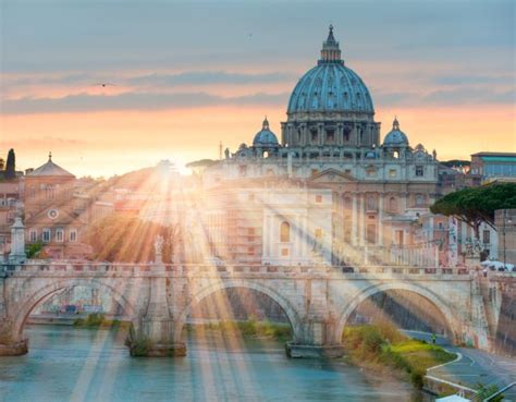 Lais Puzzle Blick Auf Den Tiber Und Den Petersdom In Rom