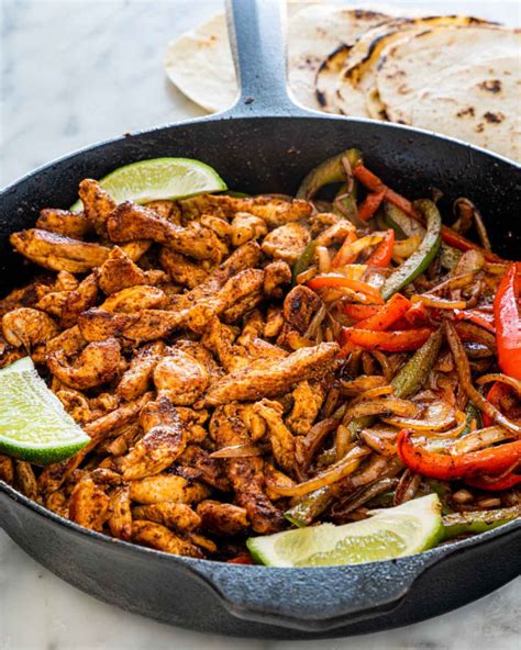 Easy Chicken Fajitas Jo Cooks