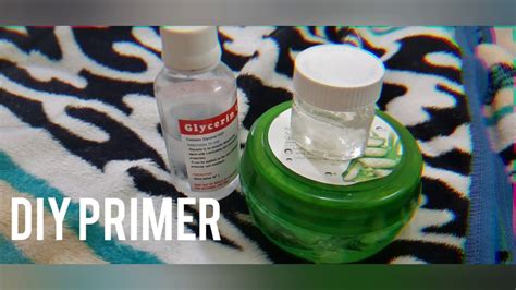 Diy Primer Homemade Primer For Makeup Diyprimer Nythunishi Youtube