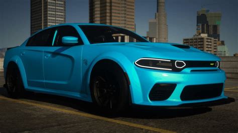 2024 Dodge Charger Hellephant Fivem Grand Theft Auto 5 Optimized Mod