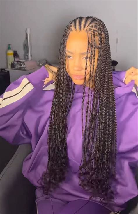 Braided Hairstyles For Black Women Cornrows Goddess Braids Hairstyles