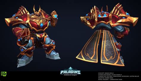 Artstation Paladins Khan Justin Miller Paladin Justin Miller