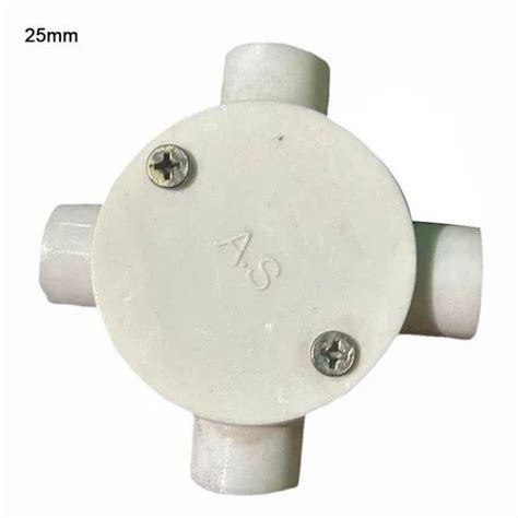 Round Mm Way White Junction Box At Dozen In New Delhi Id