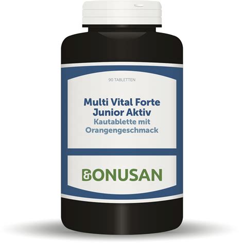 Multi Vital Forte Junior Kautabletten Stk Naturesan Shop