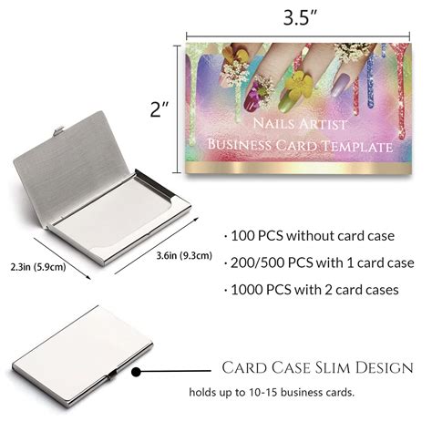 Cardboard Business Card Holder Template