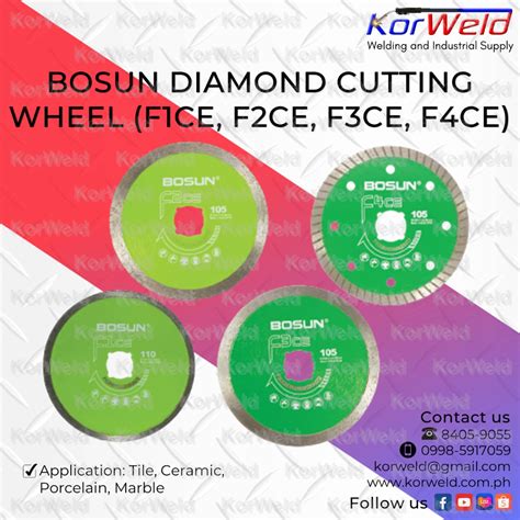 Bosun Diamond Cutting Wheel F Ce F Ce F Ce F Ce On Carousell