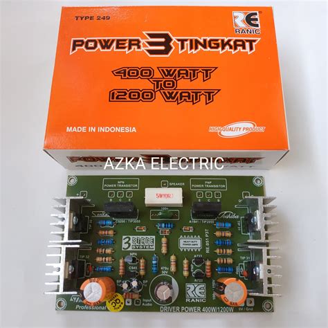 Kit Driver Power Amplifier 3 Tingkat Lazada Indonesia