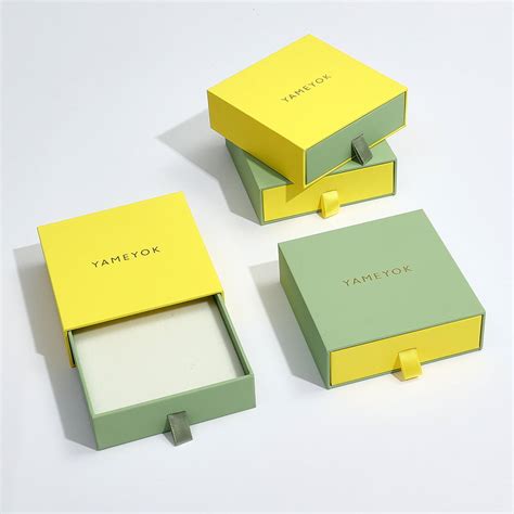 Rich Experience Jewelry Box Wholesale Paper Jewelry Boxes Plastic