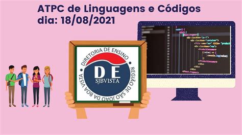 ATPC de Linguagens e Códigos DER São João da Boa Vista Dia 18 08 2021